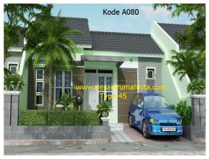 Desain Rumah 6x12 2 Kamar