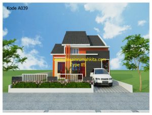 Desain Rumah Minimalis 6x12 3D